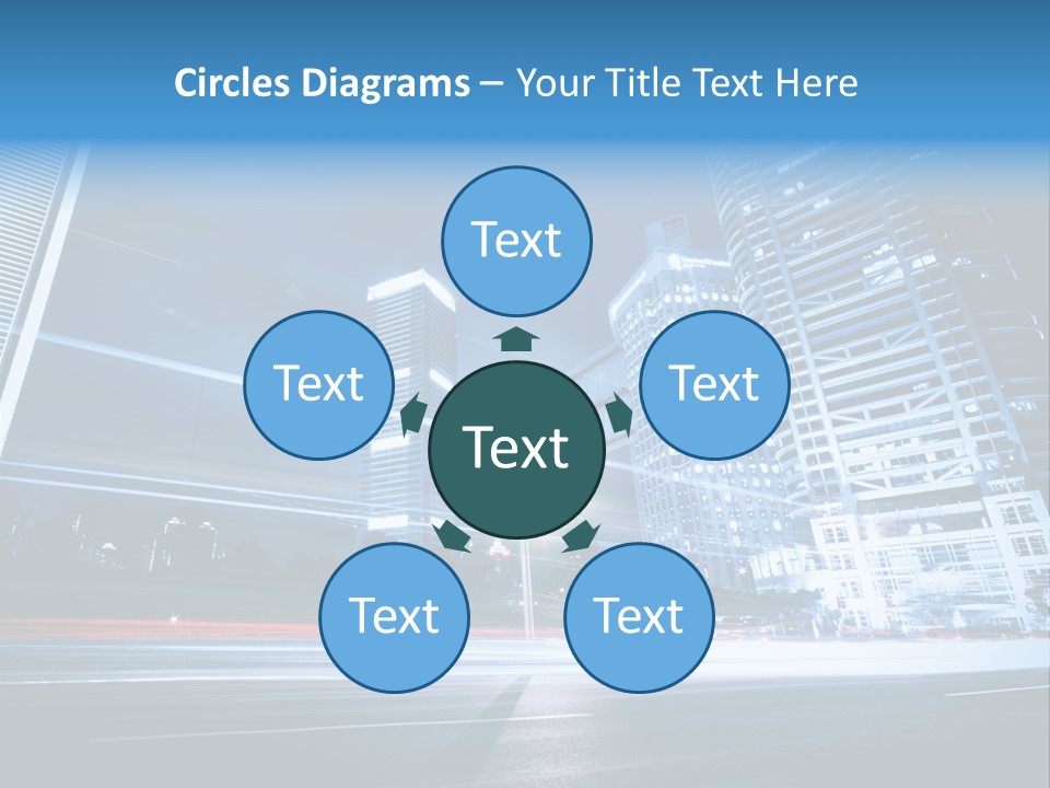 Light Color Transportation PowerPoint Template