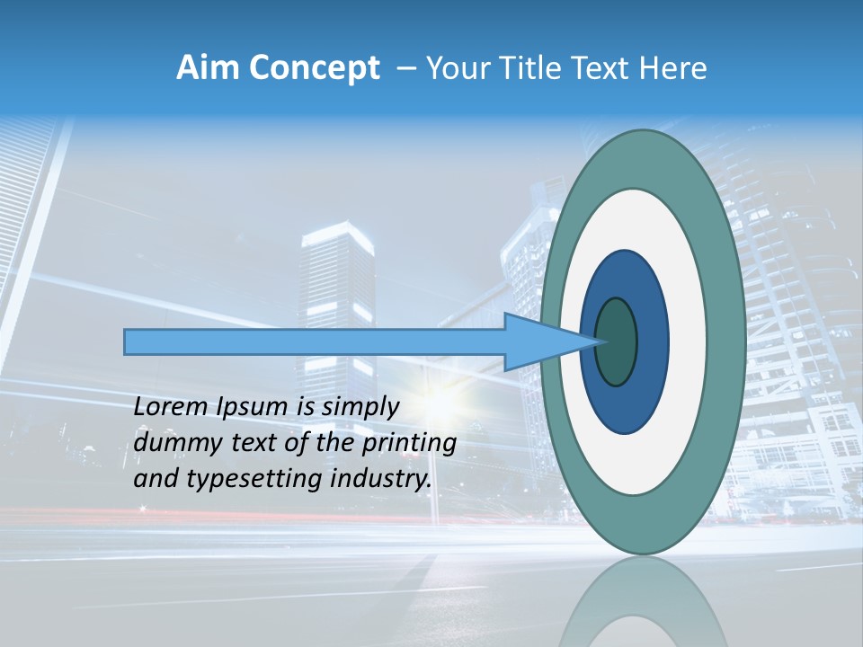 Light Color Transportation PowerPoint Template