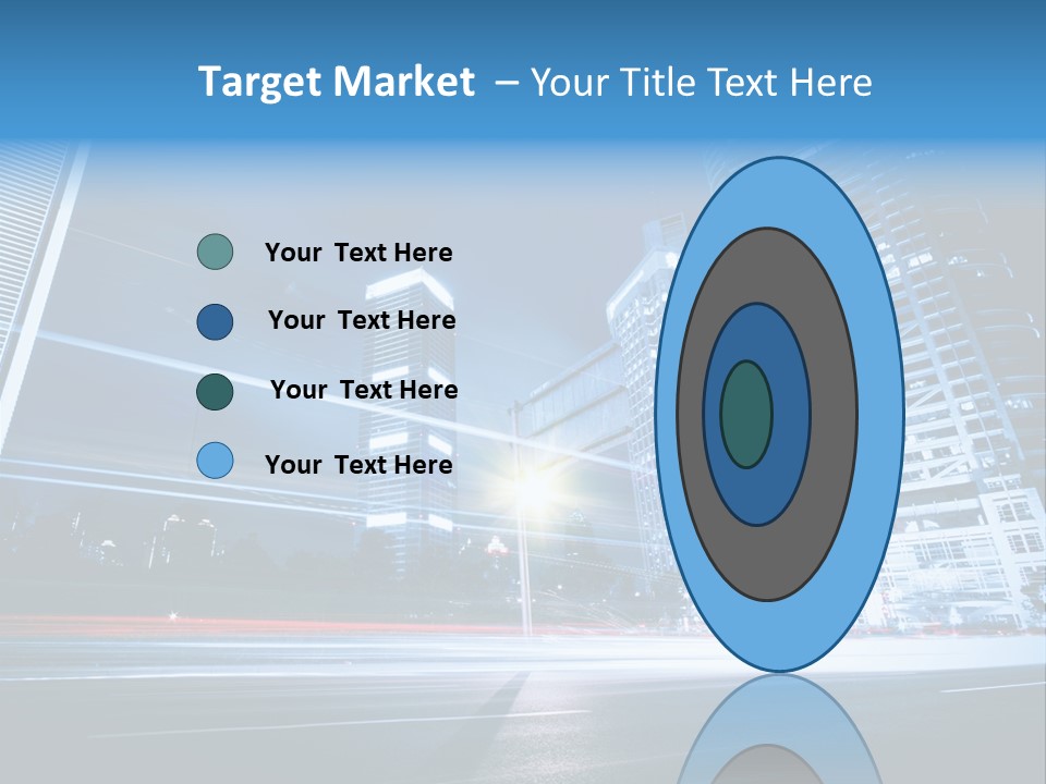 Light Color Transportation PowerPoint Template