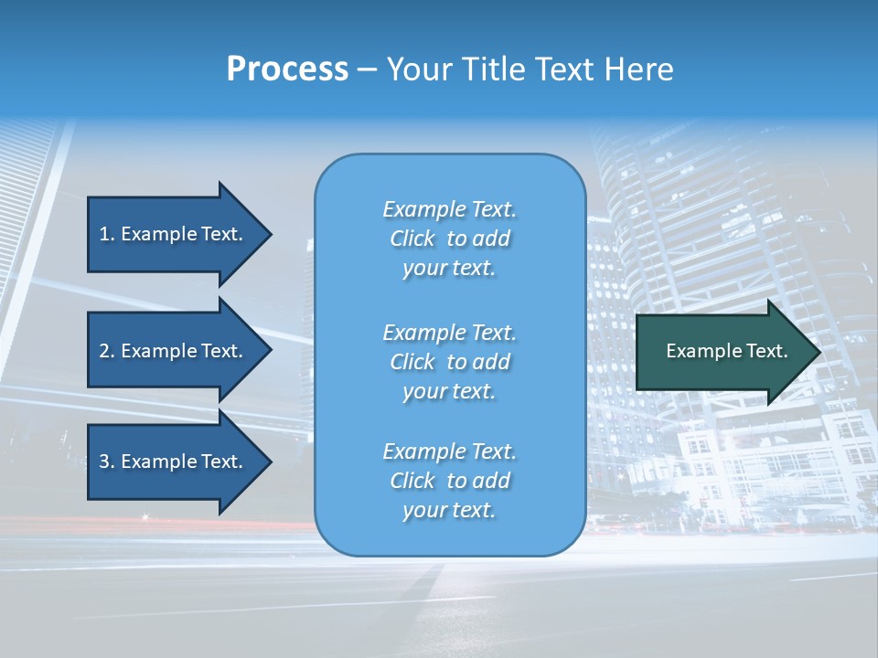 Light Color Transportation PowerPoint Template