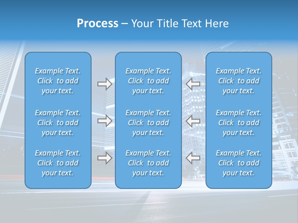 Light Color Transportation PowerPoint Template
