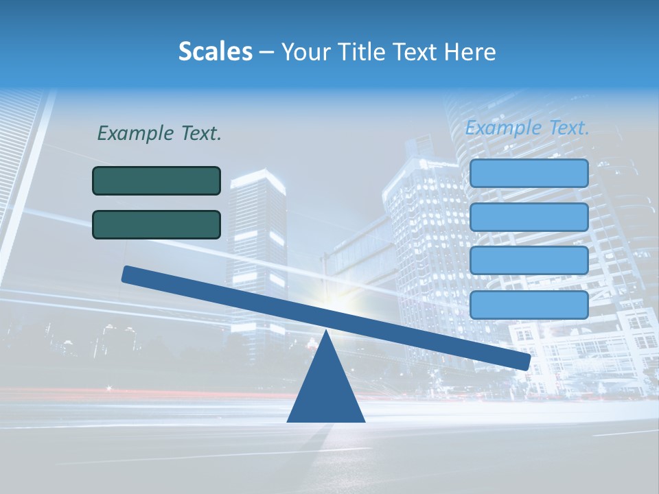 Light Color Transportation PowerPoint Template