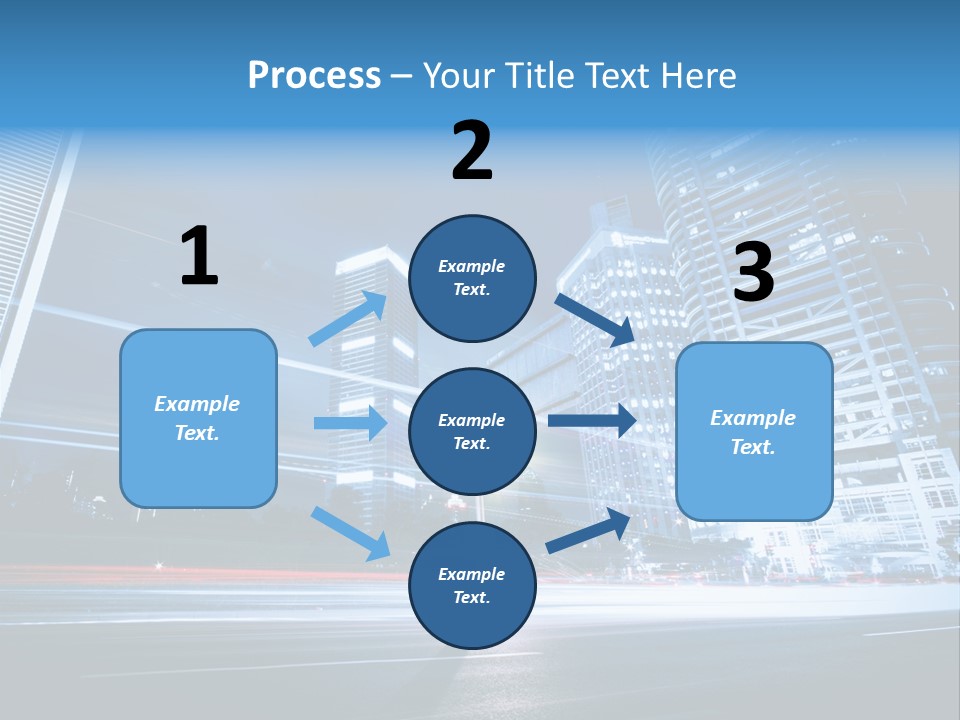 Light Color Transportation PowerPoint Template