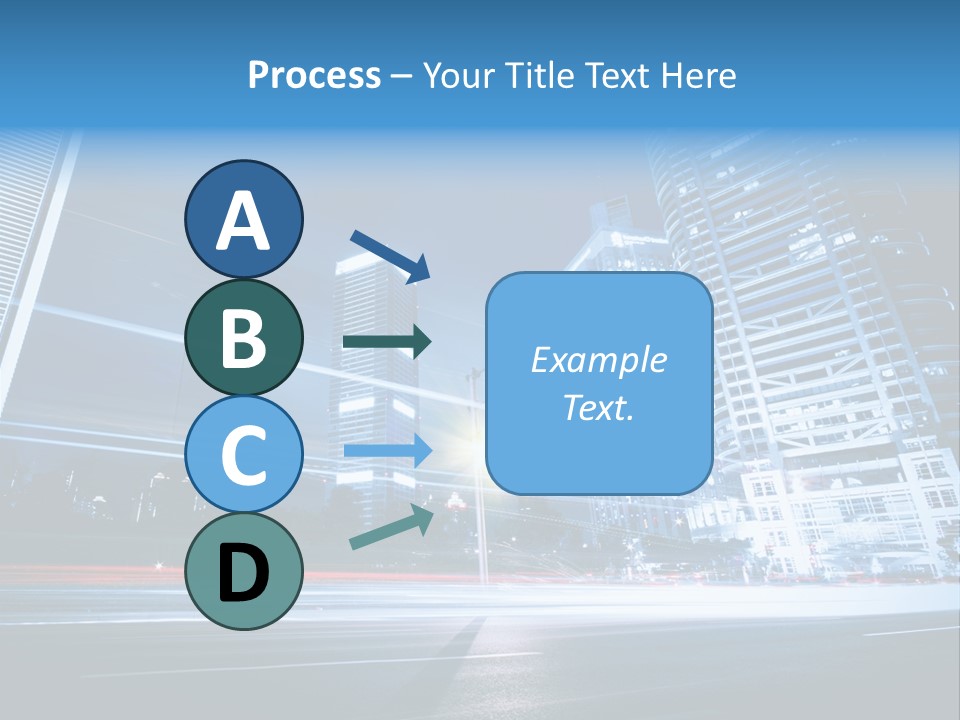 Light Color Transportation PowerPoint Template