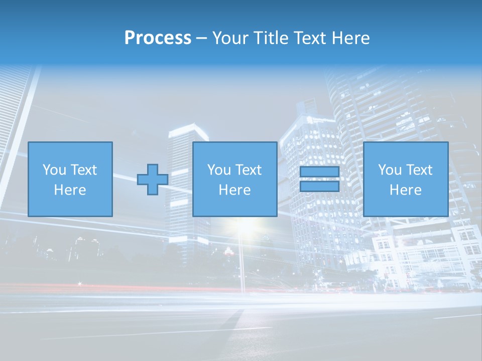 Light Color Transportation PowerPoint Template