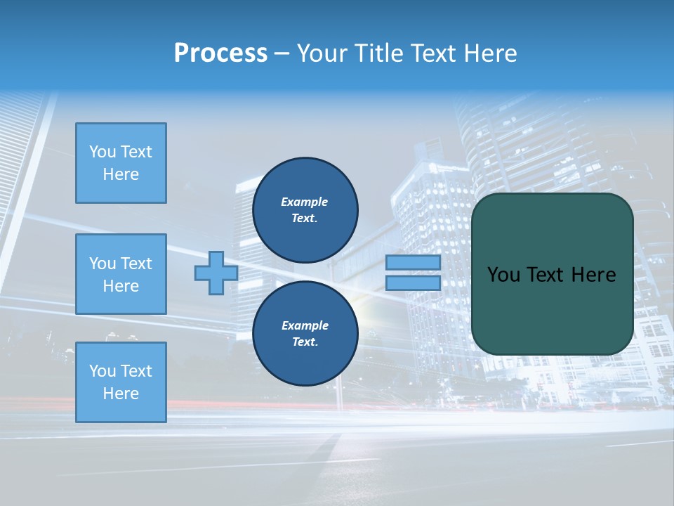 Light Color Transportation PowerPoint Template