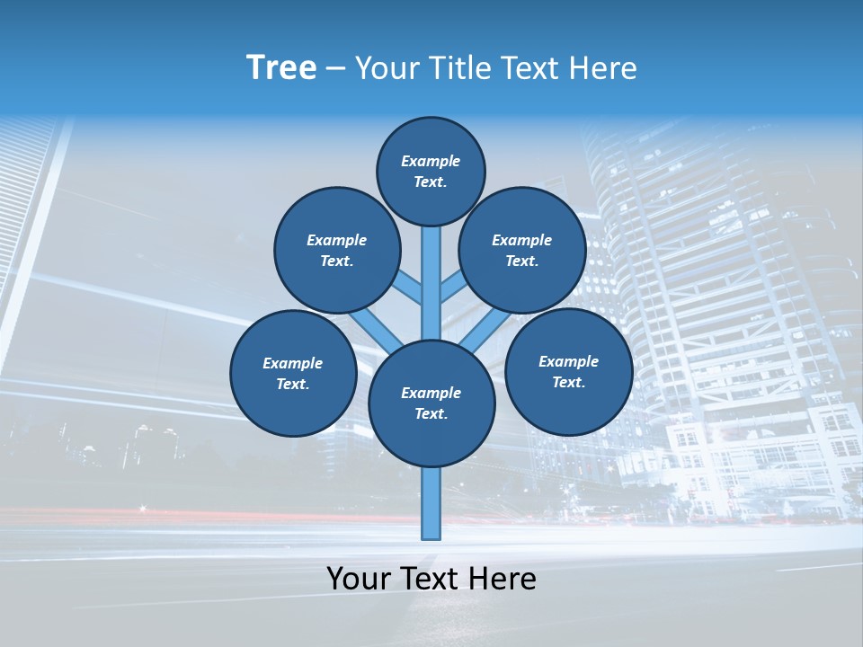 Light Color Transportation PowerPoint Template