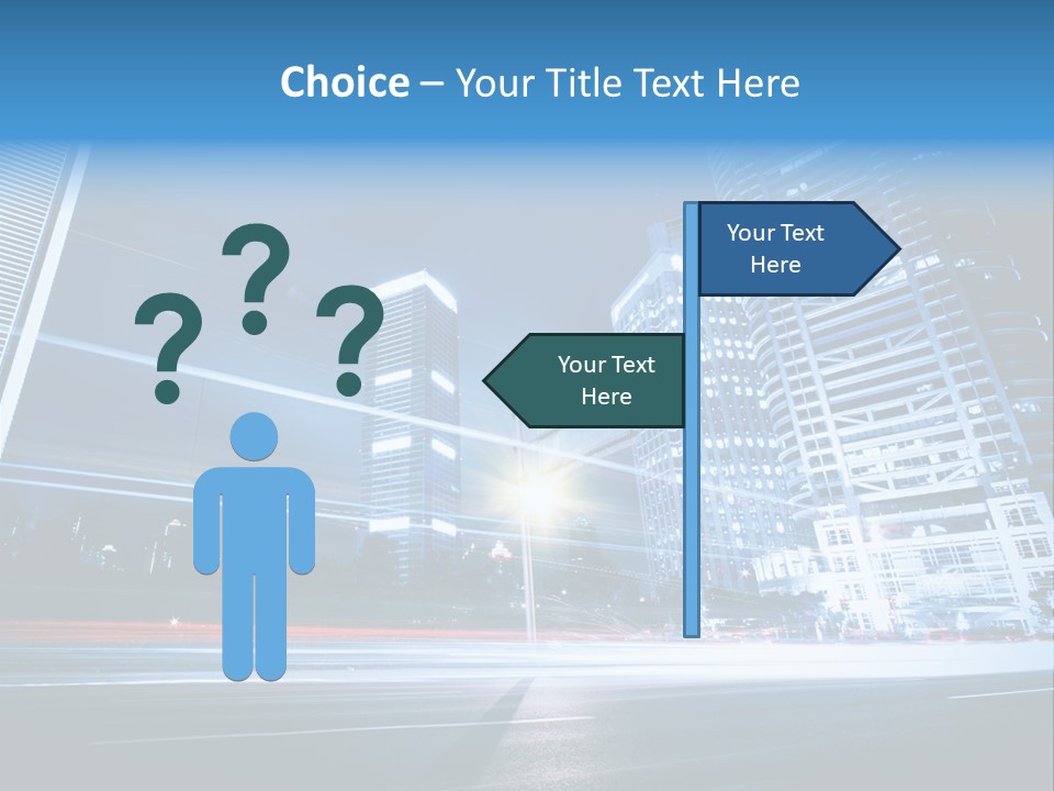 Light Color Transportation PowerPoint Template