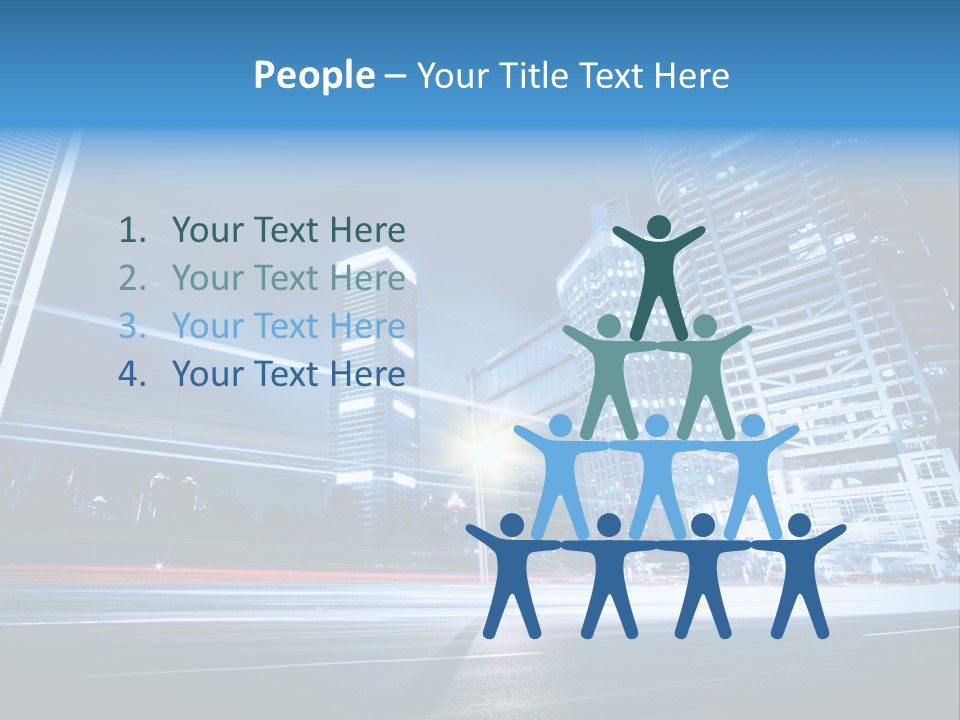 Light Color Transportation PowerPoint Template