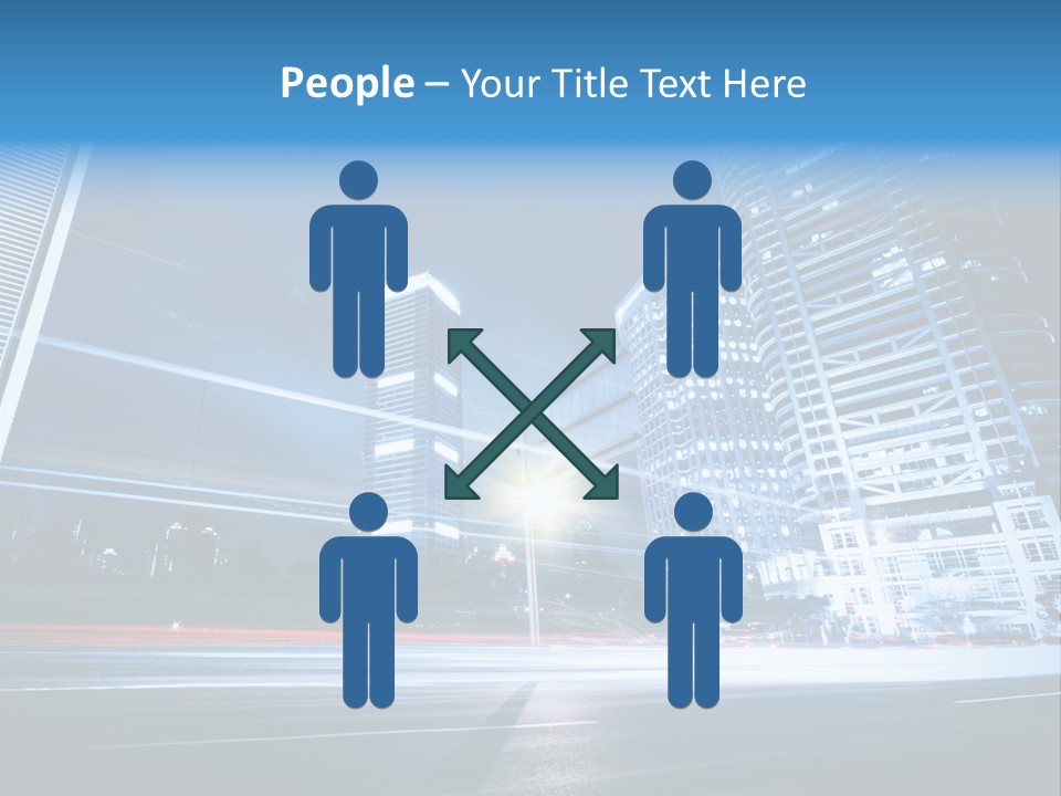 Light Color Transportation PowerPoint Template