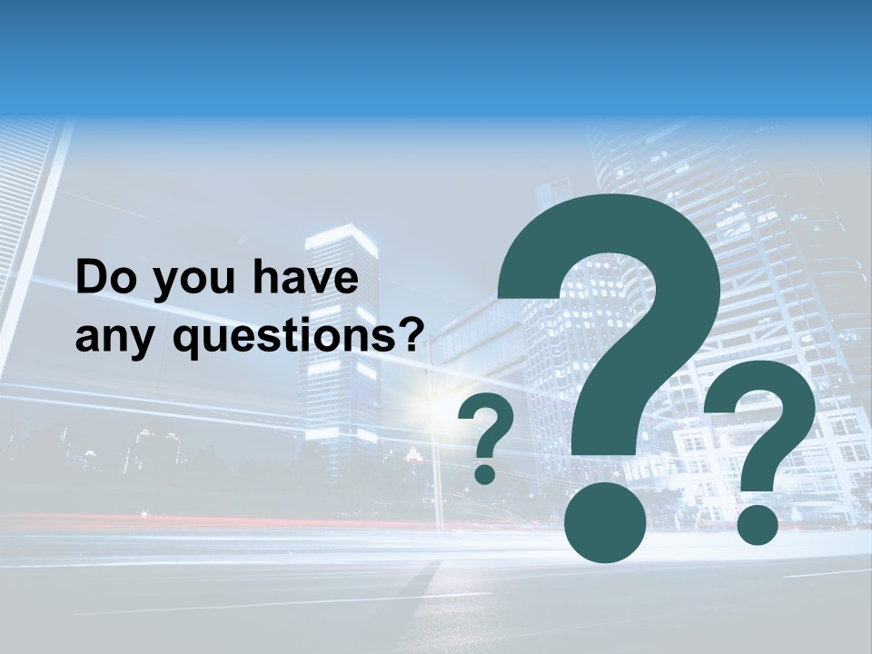 Light Color Transportation PowerPoint Template