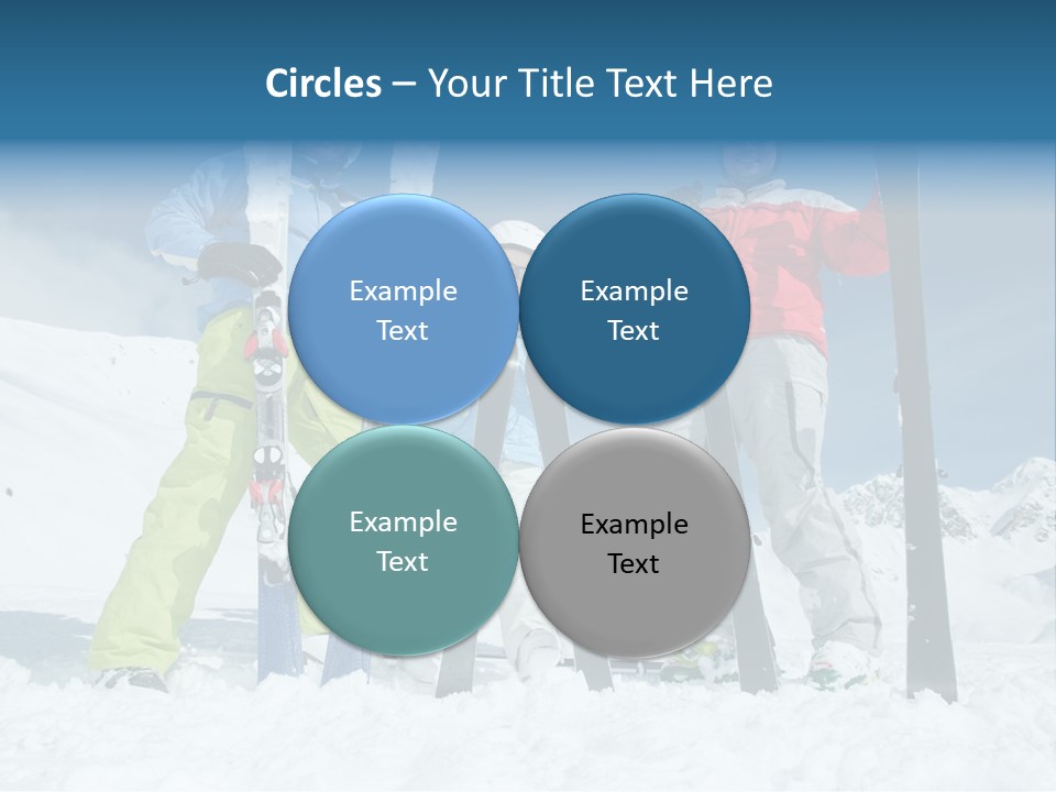 Father Snow Together PowerPoint Template