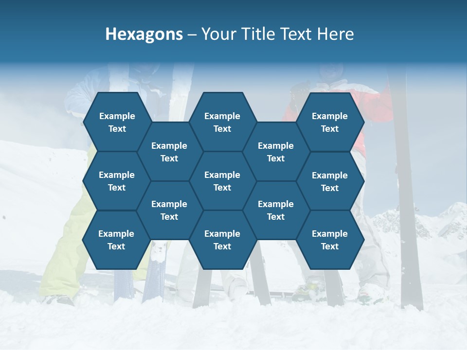 Father Snow Together PowerPoint Template