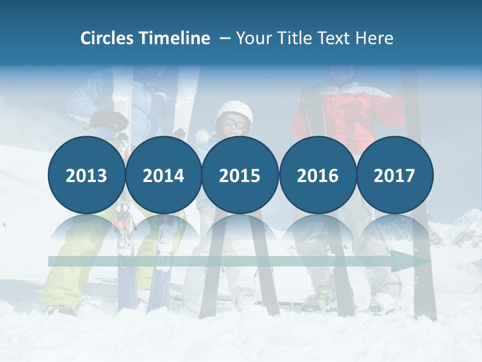 Father Snow Together PowerPoint Template