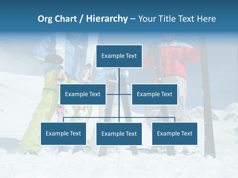 Father Snow Together PowerPoint Template