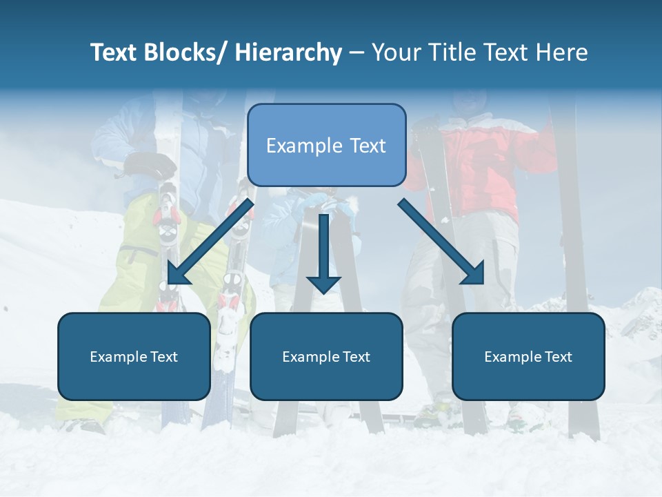Father Snow Together PowerPoint Template