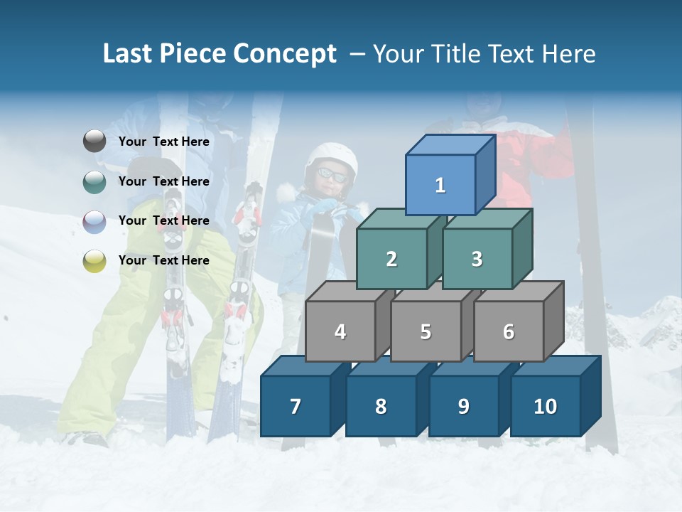 Father Snow Together PowerPoint Template