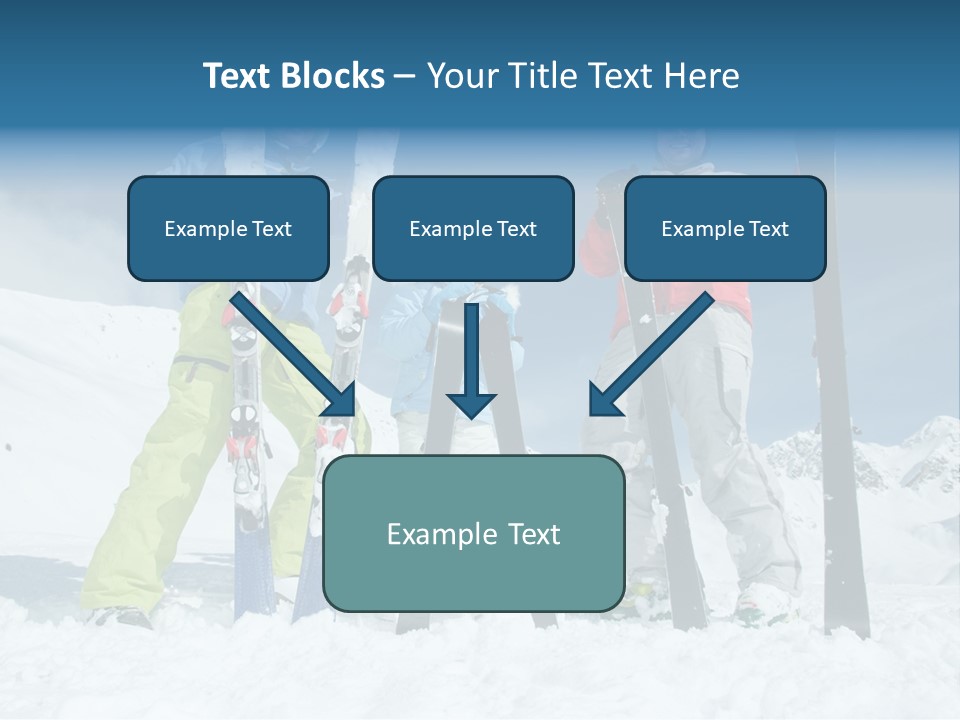 Father Snow Together PowerPoint Template