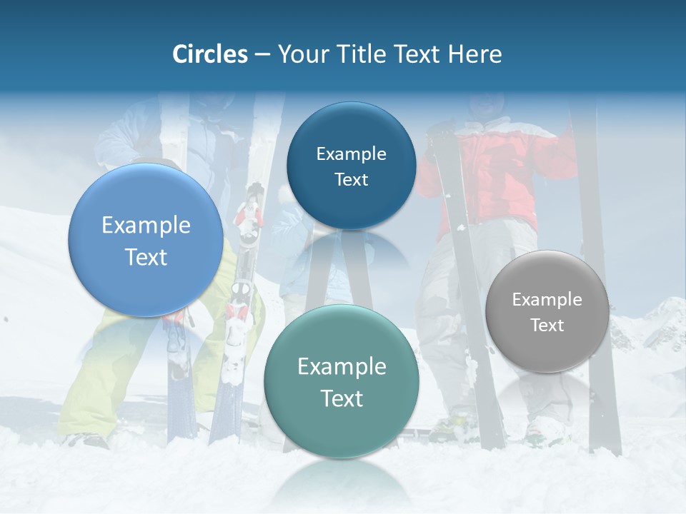 Father Snow Together PowerPoint Template