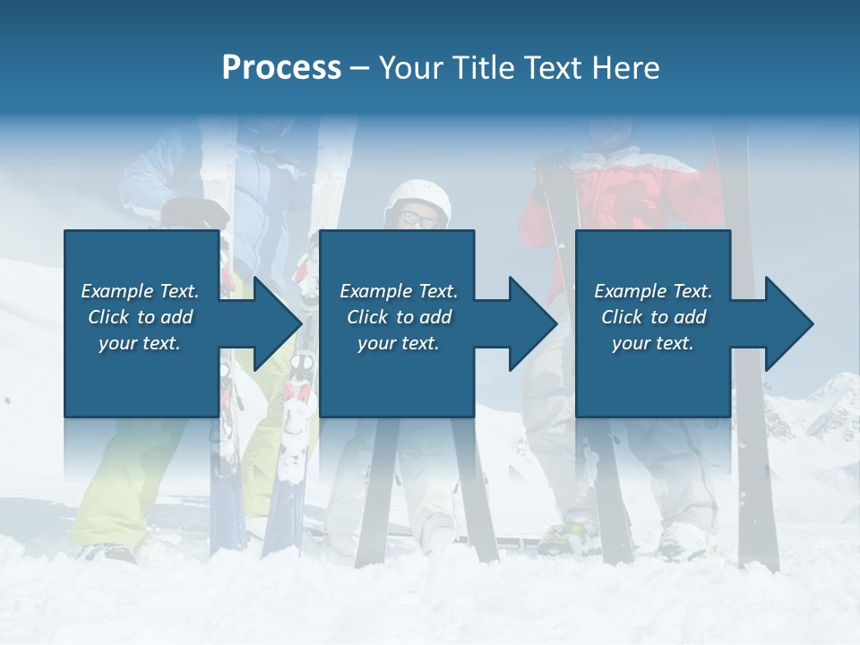 Father Snow Together PowerPoint Template