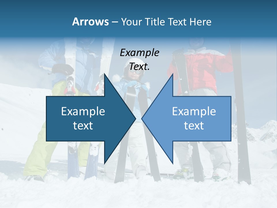 Father Snow Together PowerPoint Template