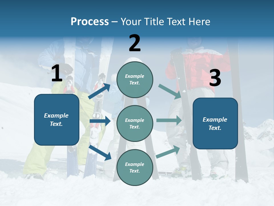 Father Snow Together PowerPoint Template