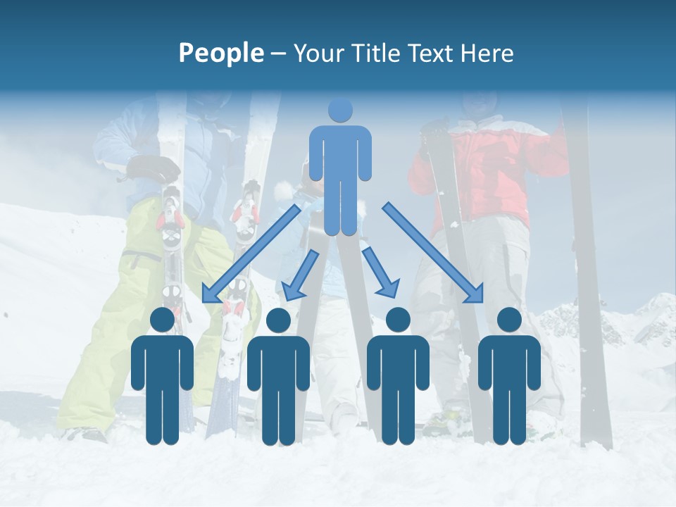 Father Snow Together PowerPoint Template