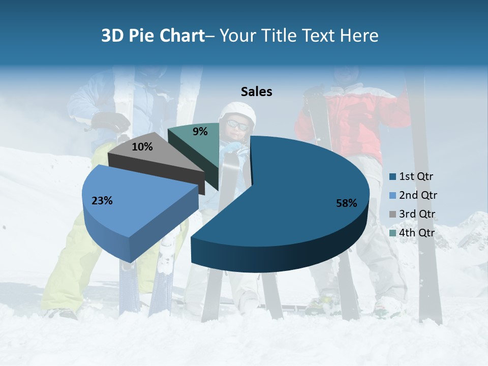 Father Snow Together PowerPoint Template