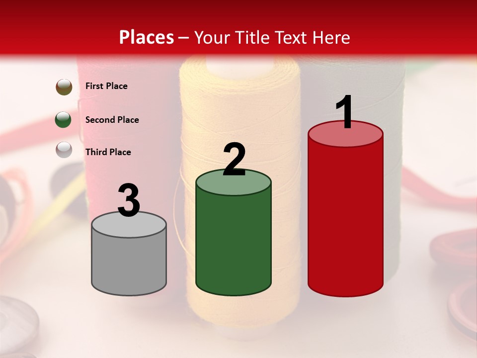 Texture Craft Needlework PowerPoint Template