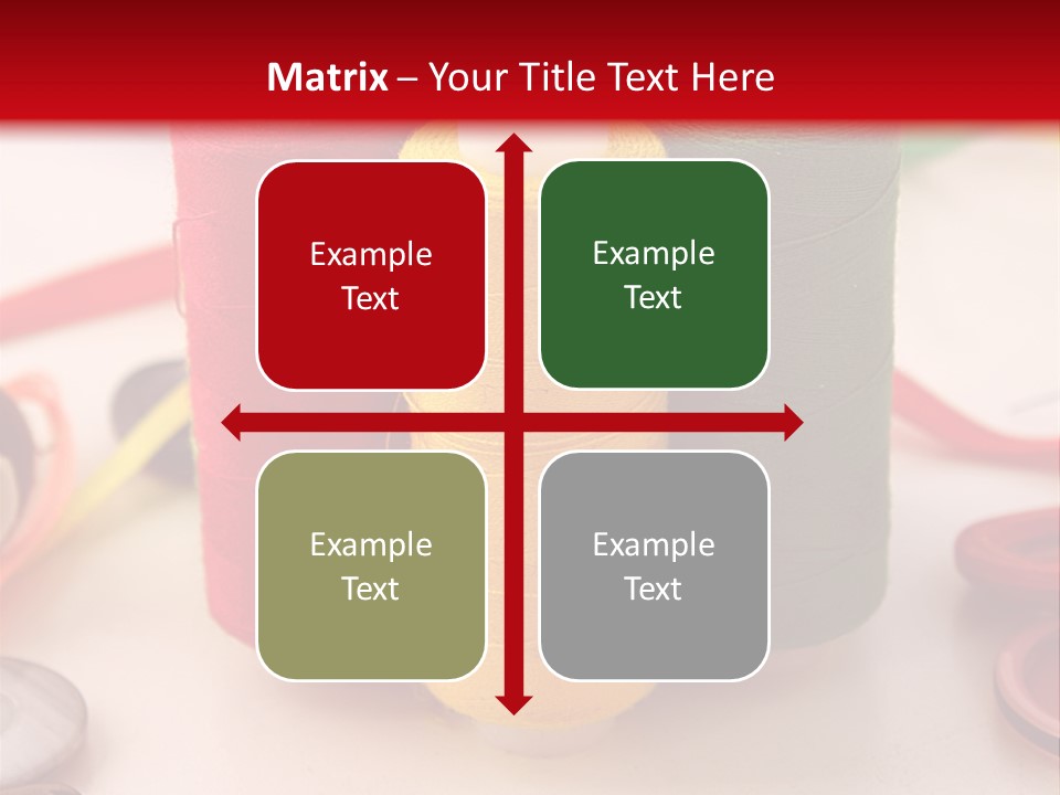 Texture Craft Needlework PowerPoint Template