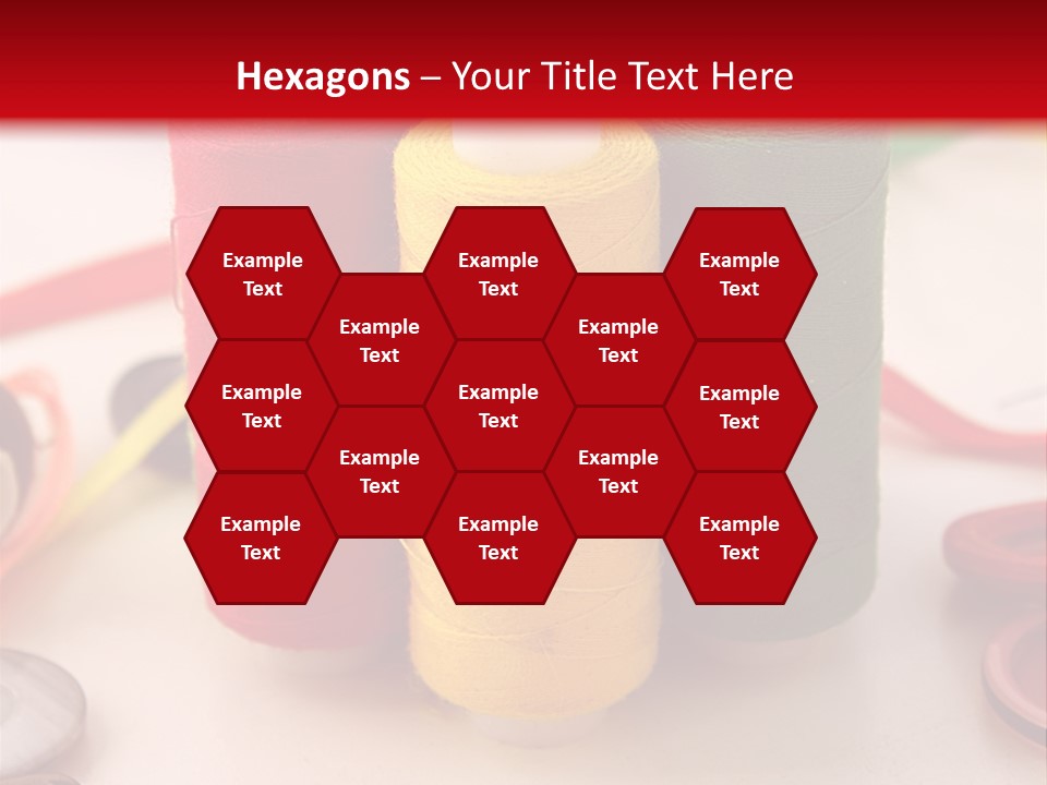 Texture Craft Needlework PowerPoint Template