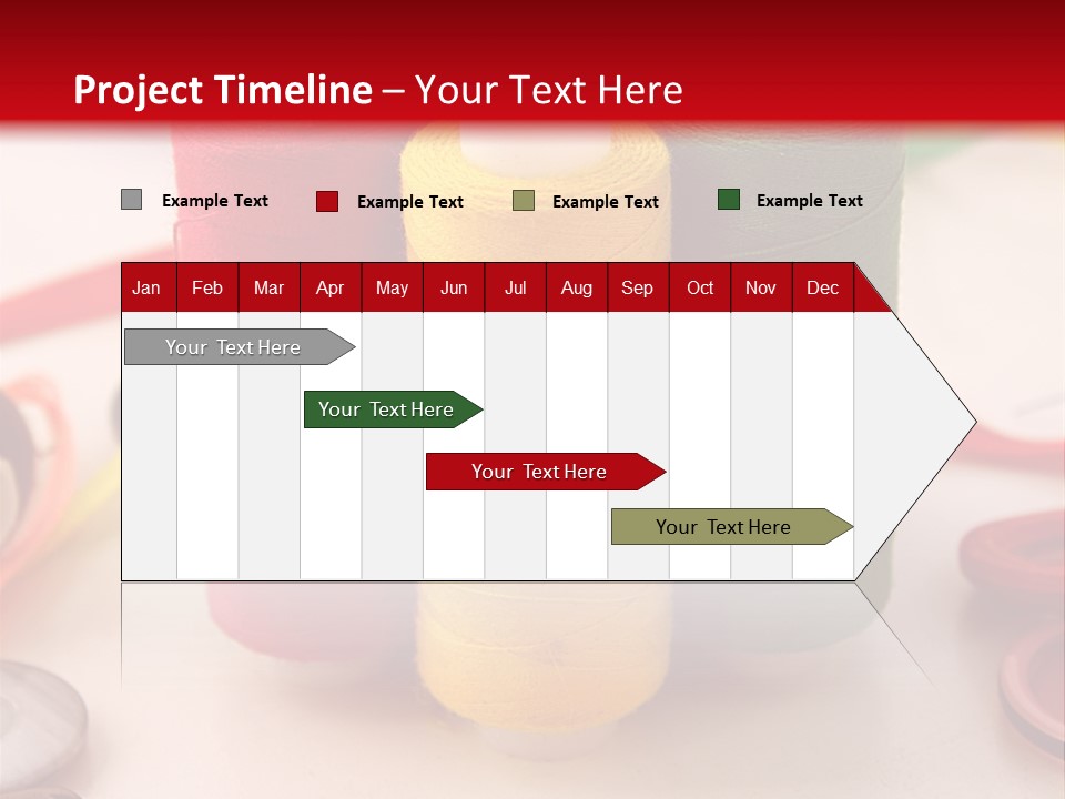 Texture Craft Needlework PowerPoint Template