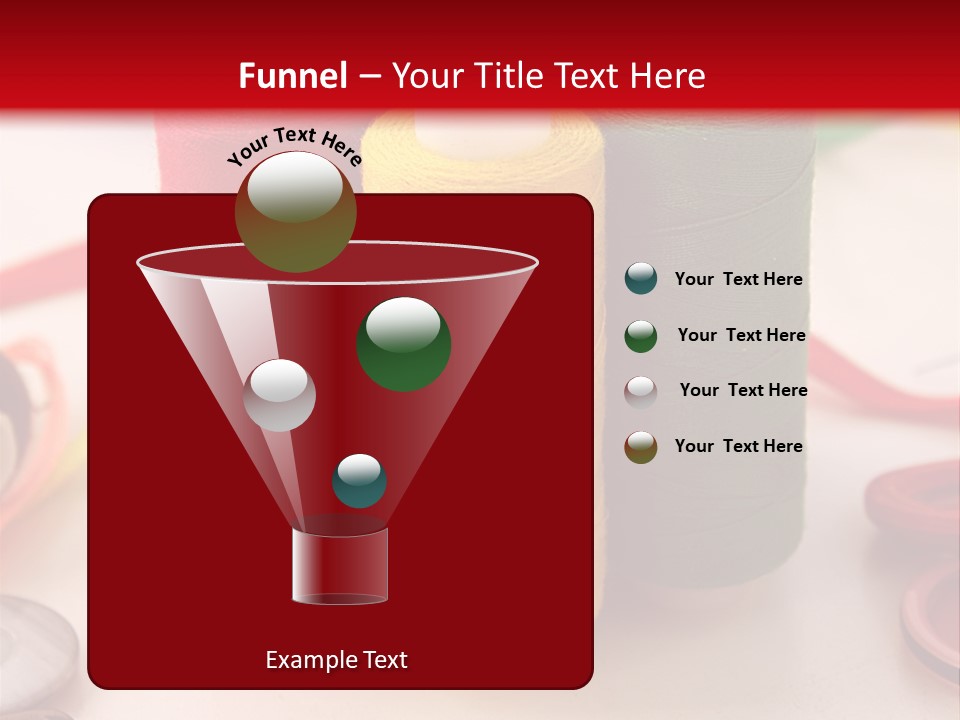 Texture Craft Needlework PowerPoint Template