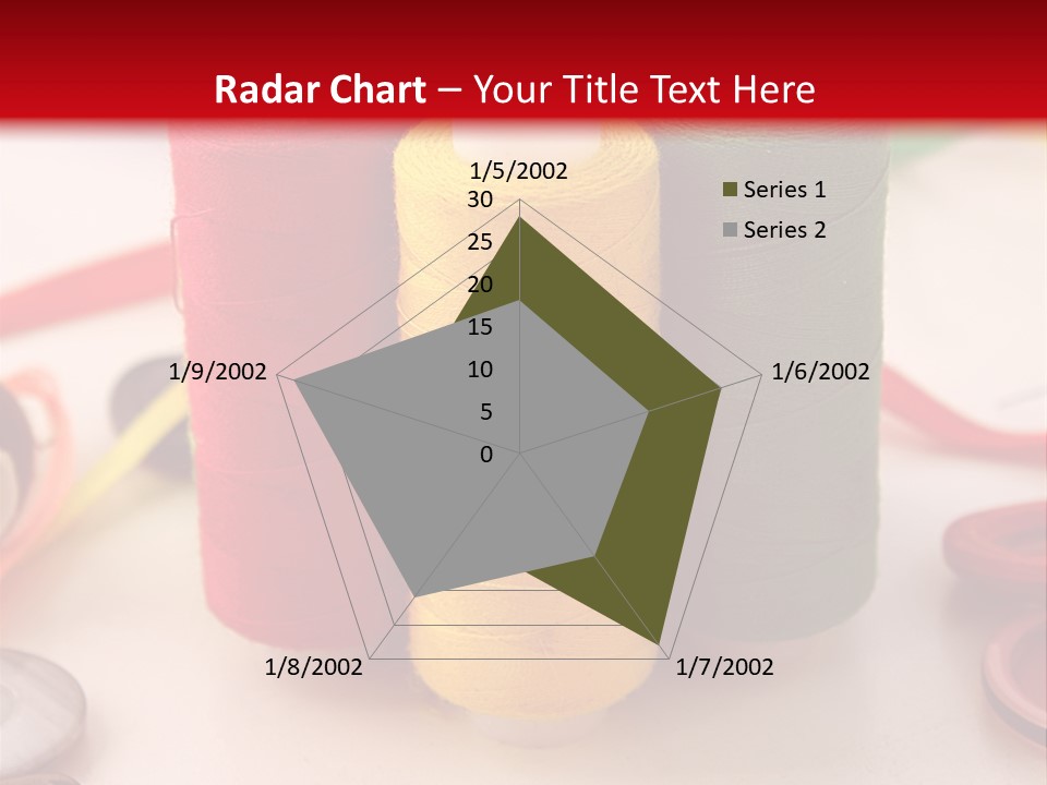 Texture Craft Needlework PowerPoint Template