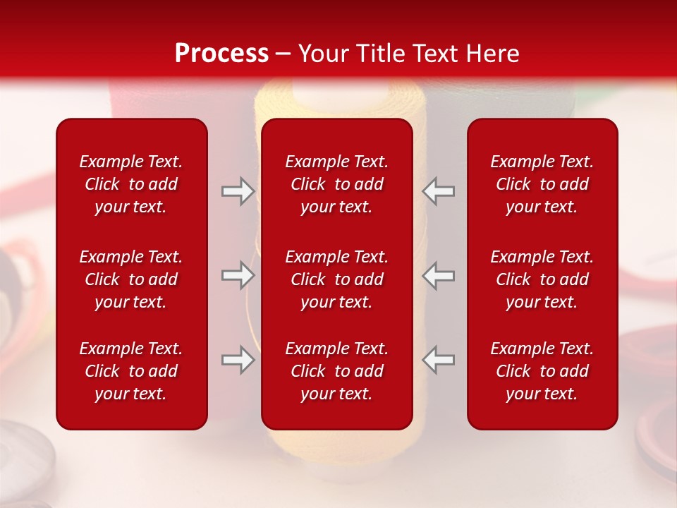 Texture Craft Needlework PowerPoint Template