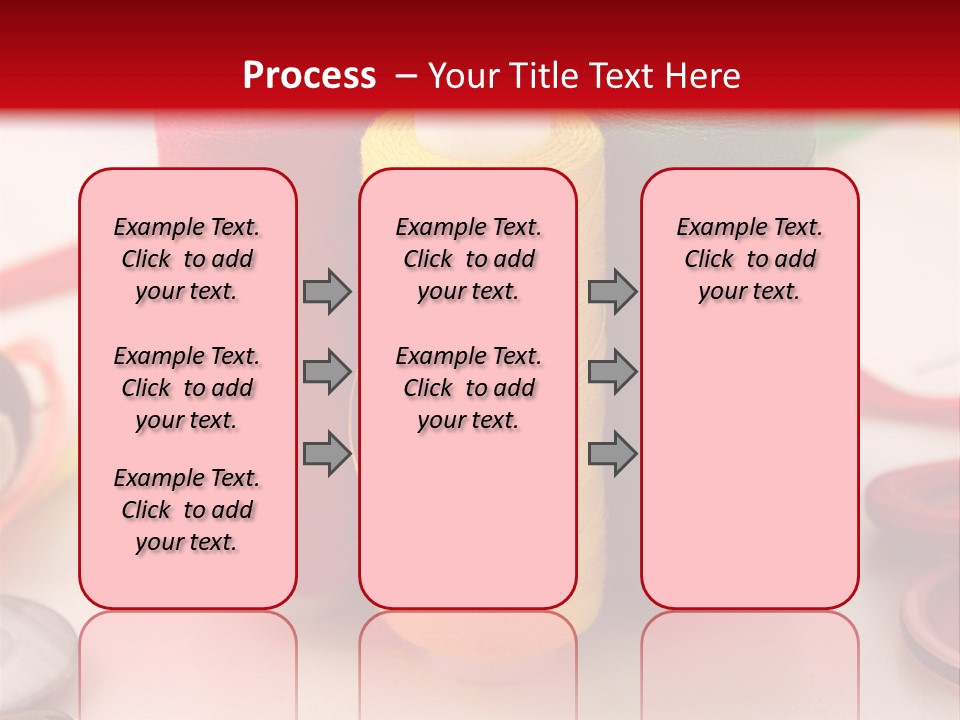 Texture Craft Needlework PowerPoint Template