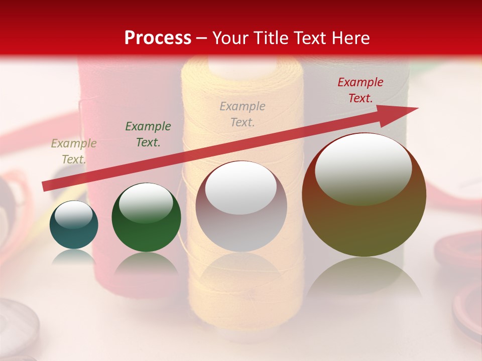 Texture Craft Needlework PowerPoint Template