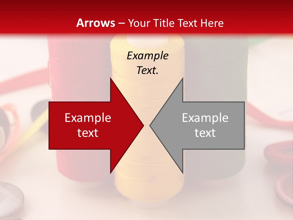 Texture Craft Needlework PowerPoint Template