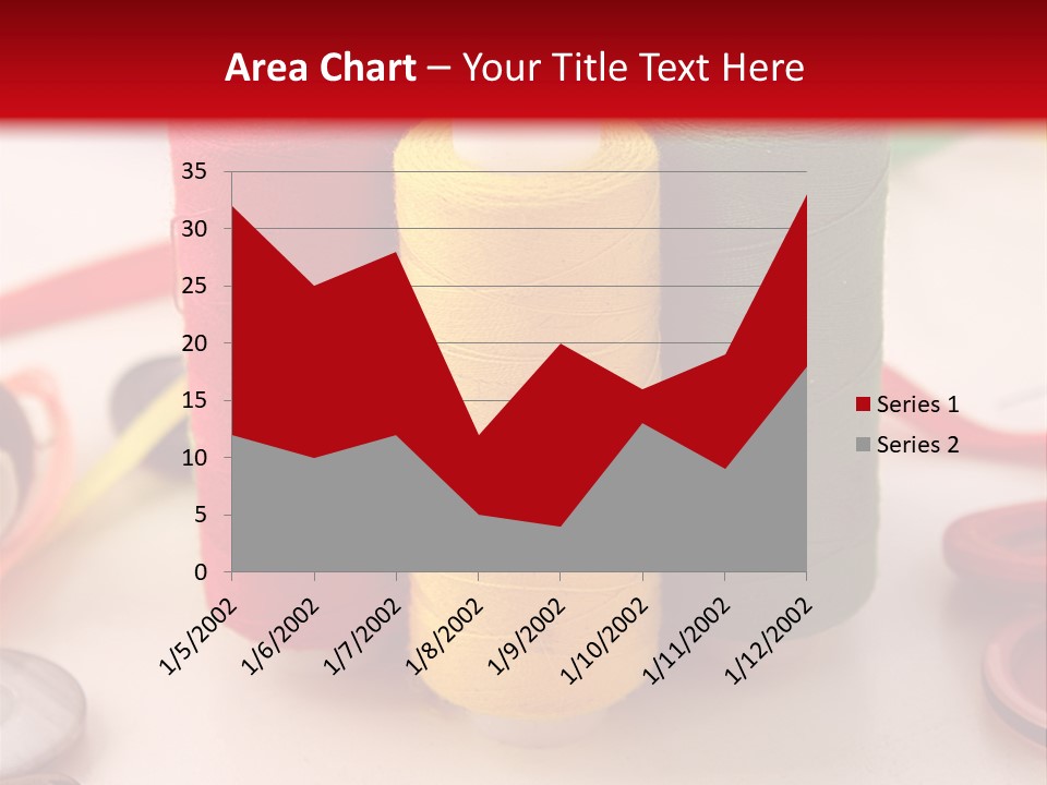 Texture Craft Needlework PowerPoint Template