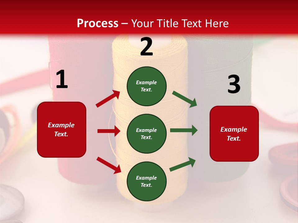 Texture Craft Needlework PowerPoint Template