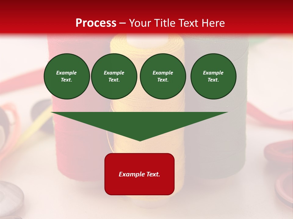 Texture Craft Needlework PowerPoint Template