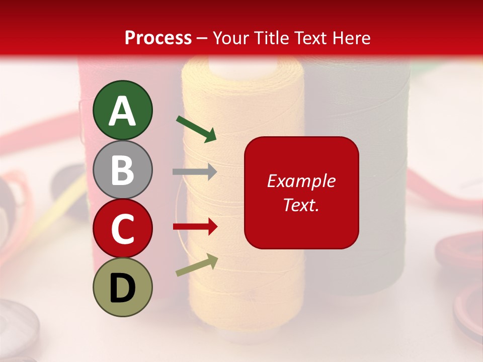 Texture Craft Needlework PowerPoint Template