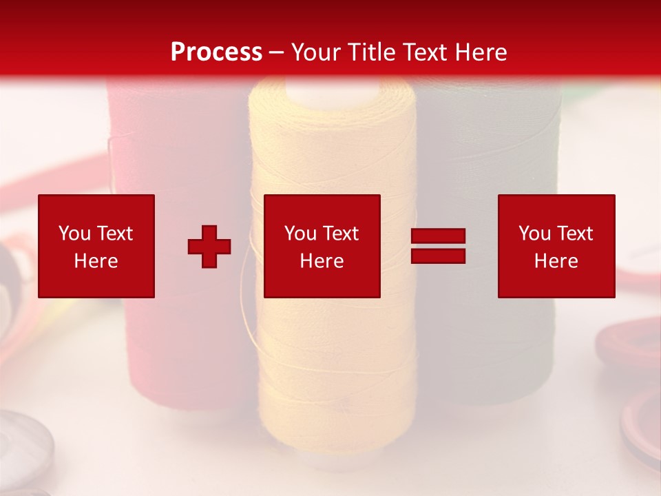 Texture Craft Needlework PowerPoint Template