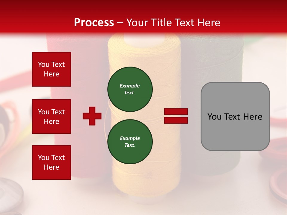 Texture Craft Needlework PowerPoint Template