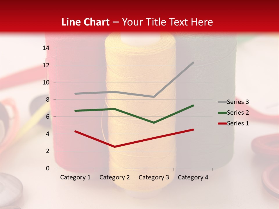Texture Craft Needlework PowerPoint Template