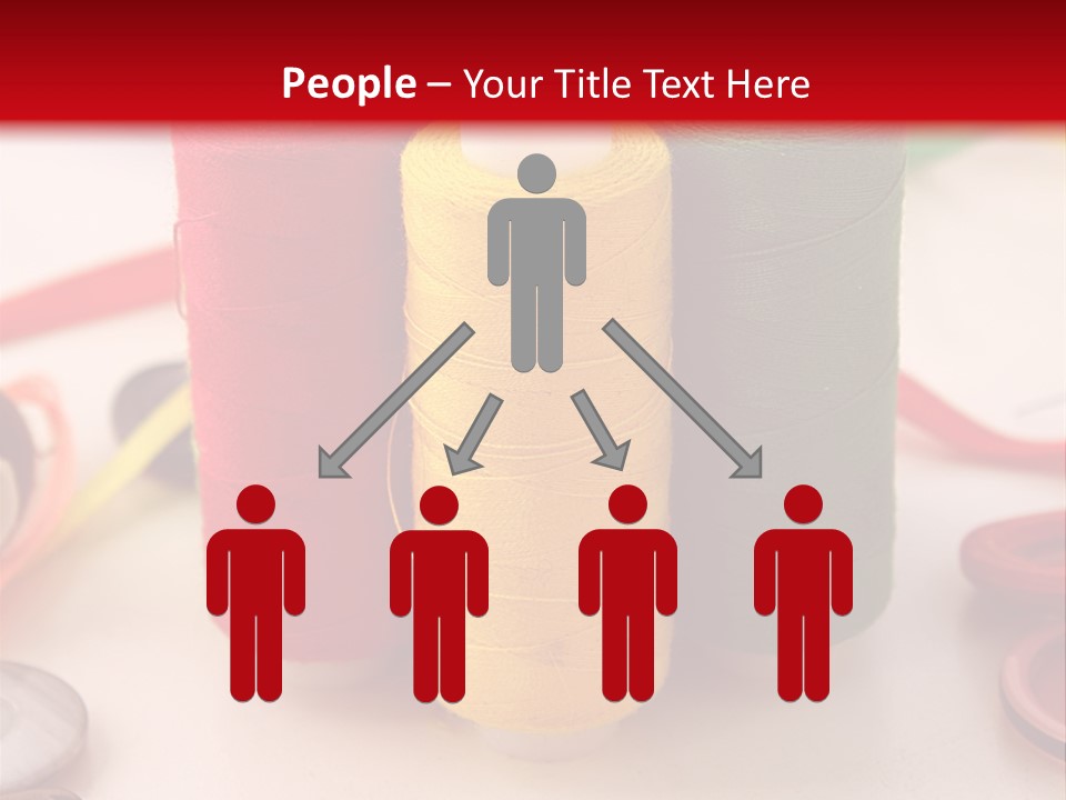 Texture Craft Needlework PowerPoint Template