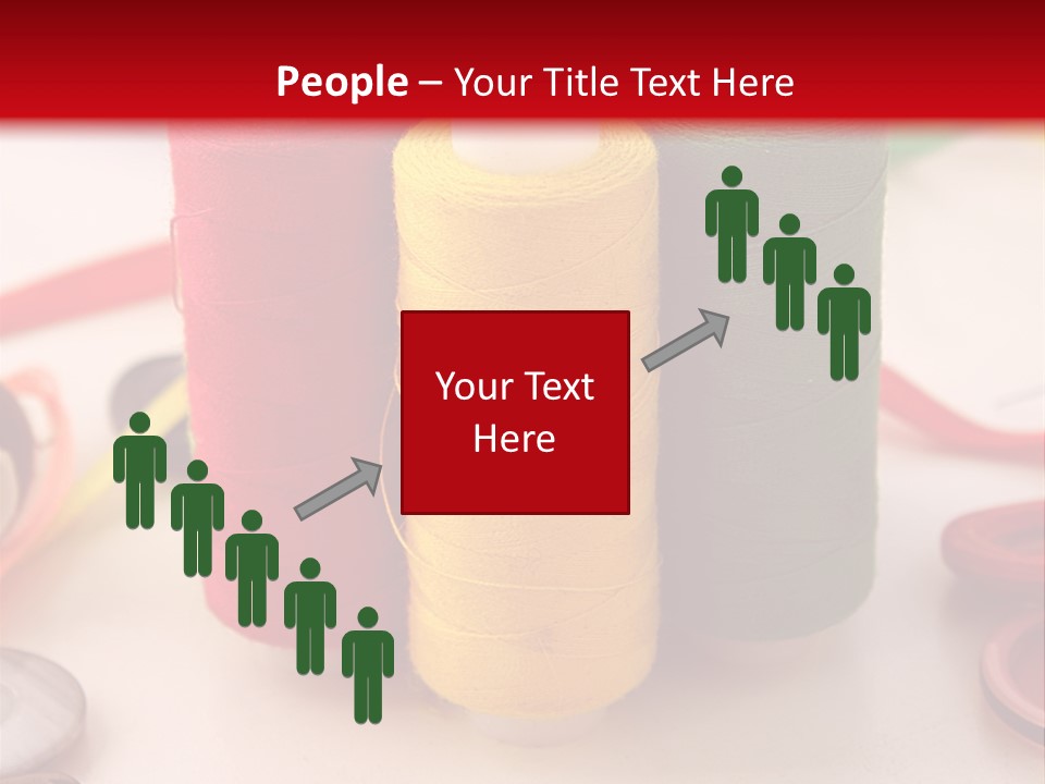 Texture Craft Needlework PowerPoint Template