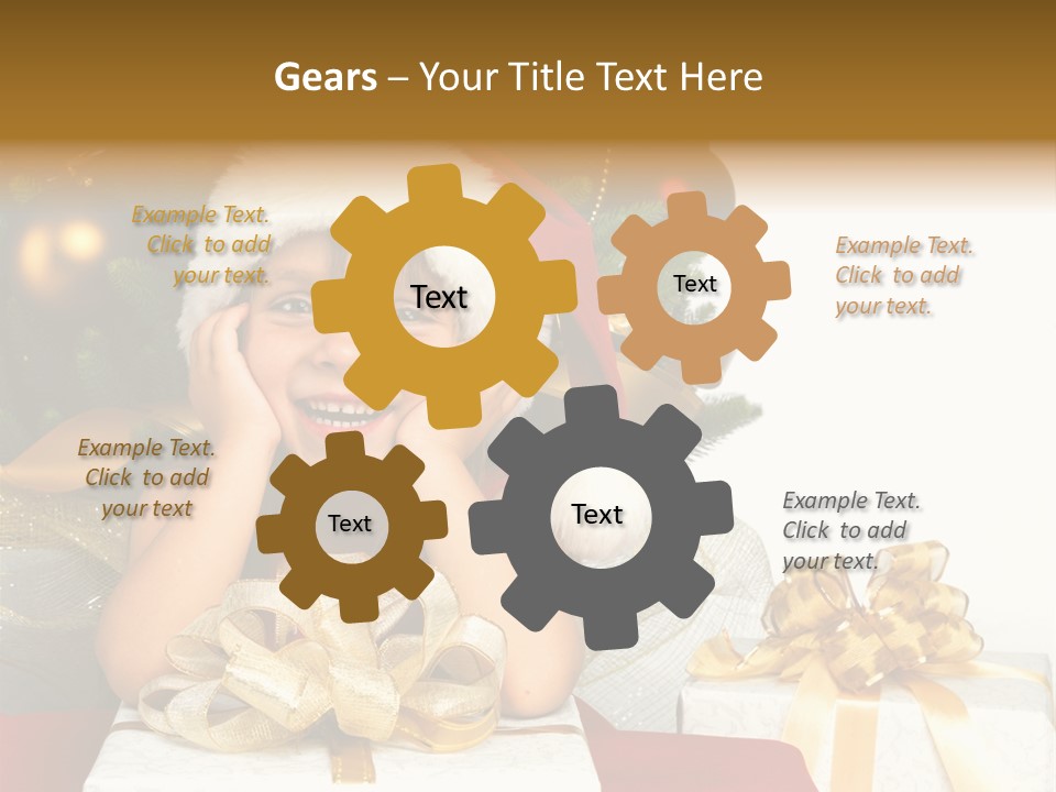 Cute Red Fun PowerPoint Template