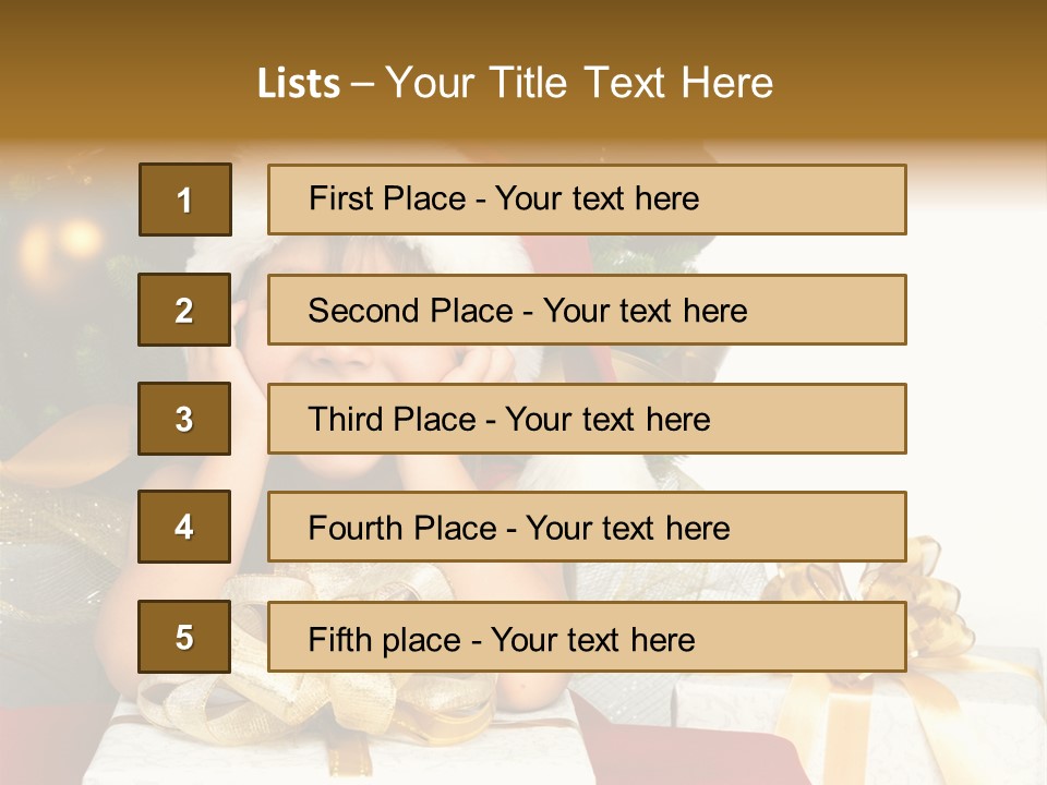 Cute Red Fun PowerPoint Template