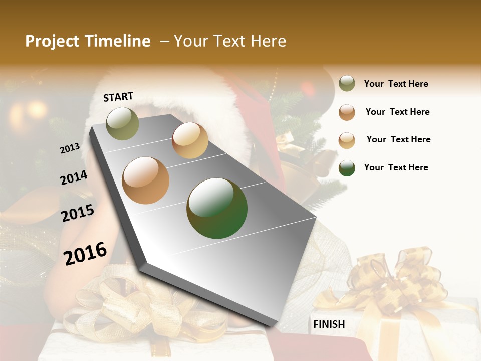 Cute Red Fun PowerPoint Template